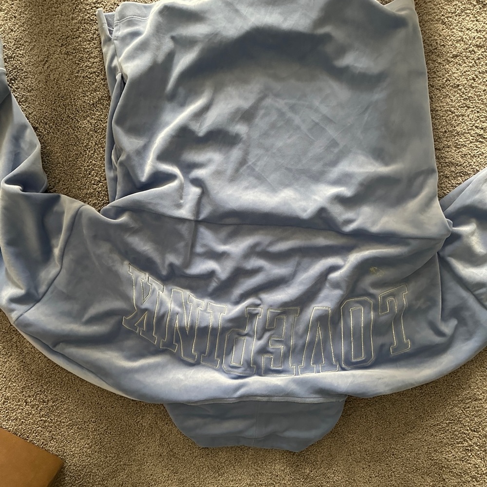 Victoria Secret PINK velour hoodie